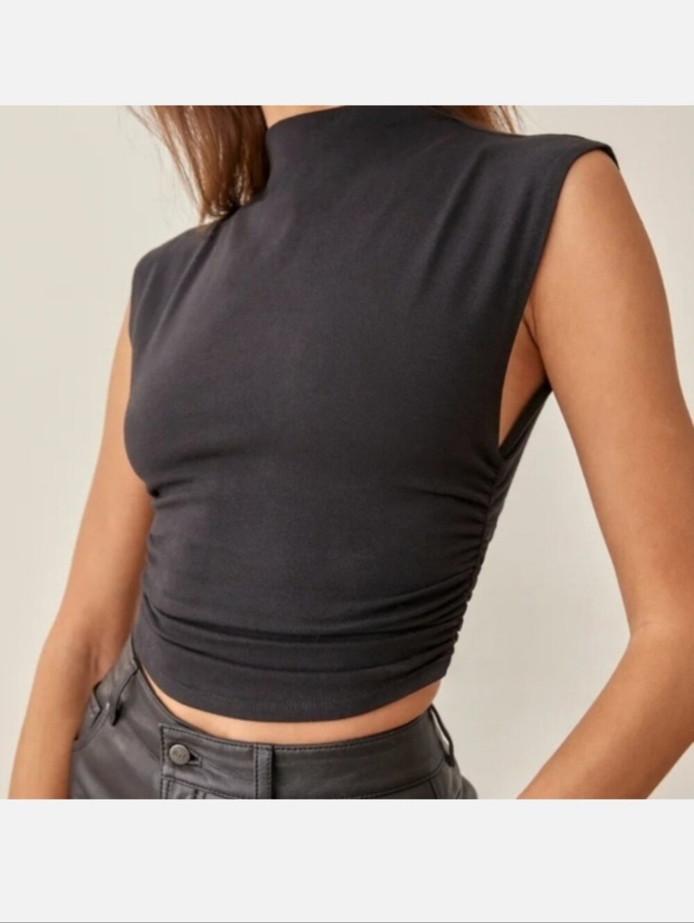 REFORMATION LINDY KNIT TOP